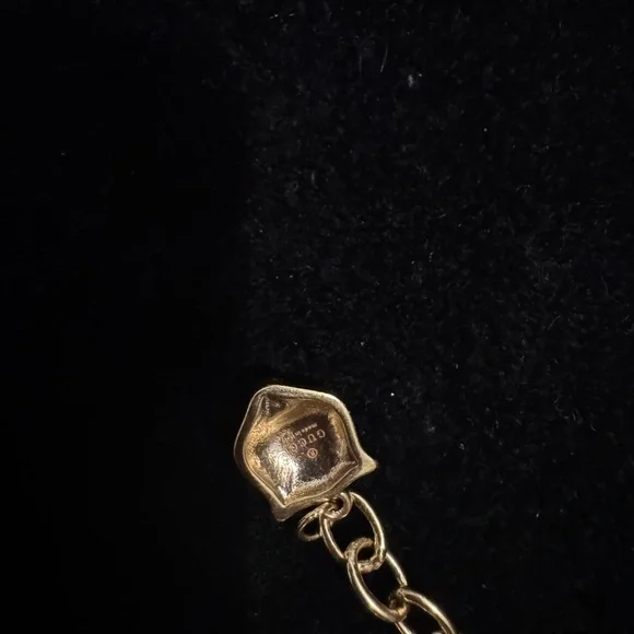 Gucci Gold and Crystal Marmont Bracelet